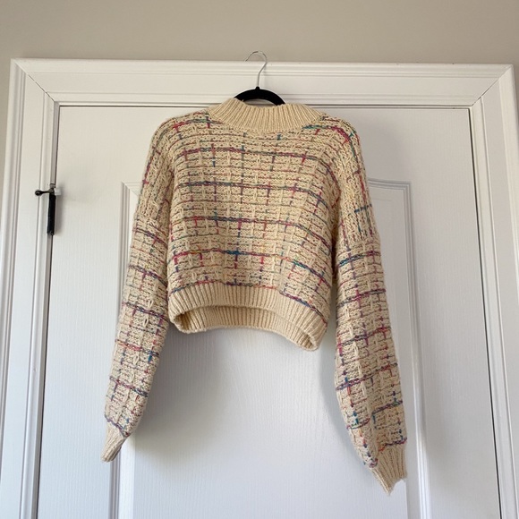 Rainbow stitched sweater - Picture 2 of 2